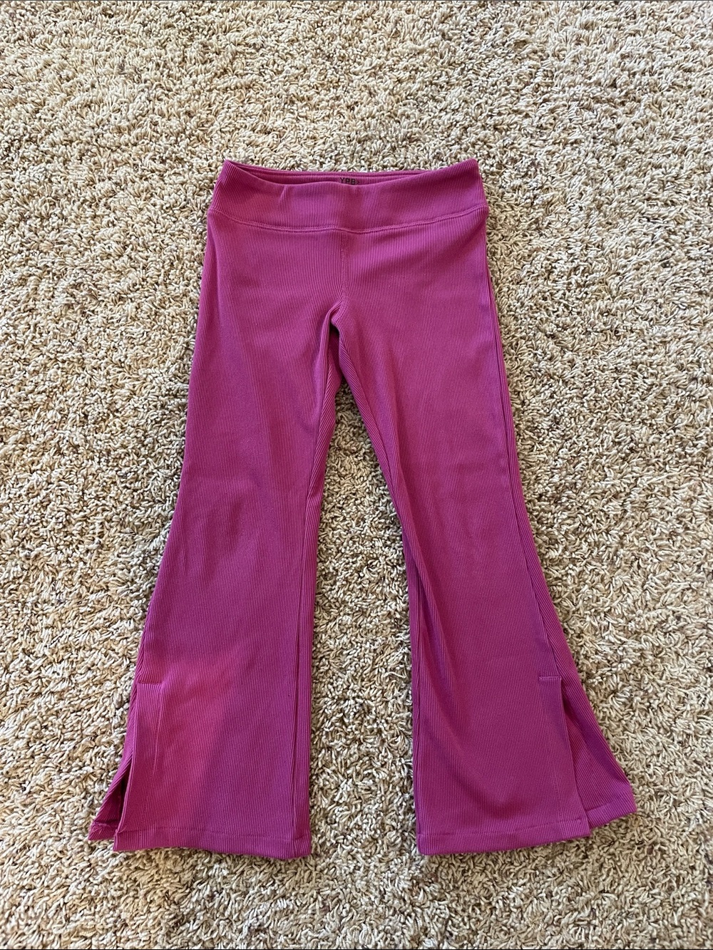 Girls YPB Abercrombie Flared Leggings Size 5/6